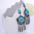 2015 Fashion Turquoise Vintage Boho Ethnic Earring for Women